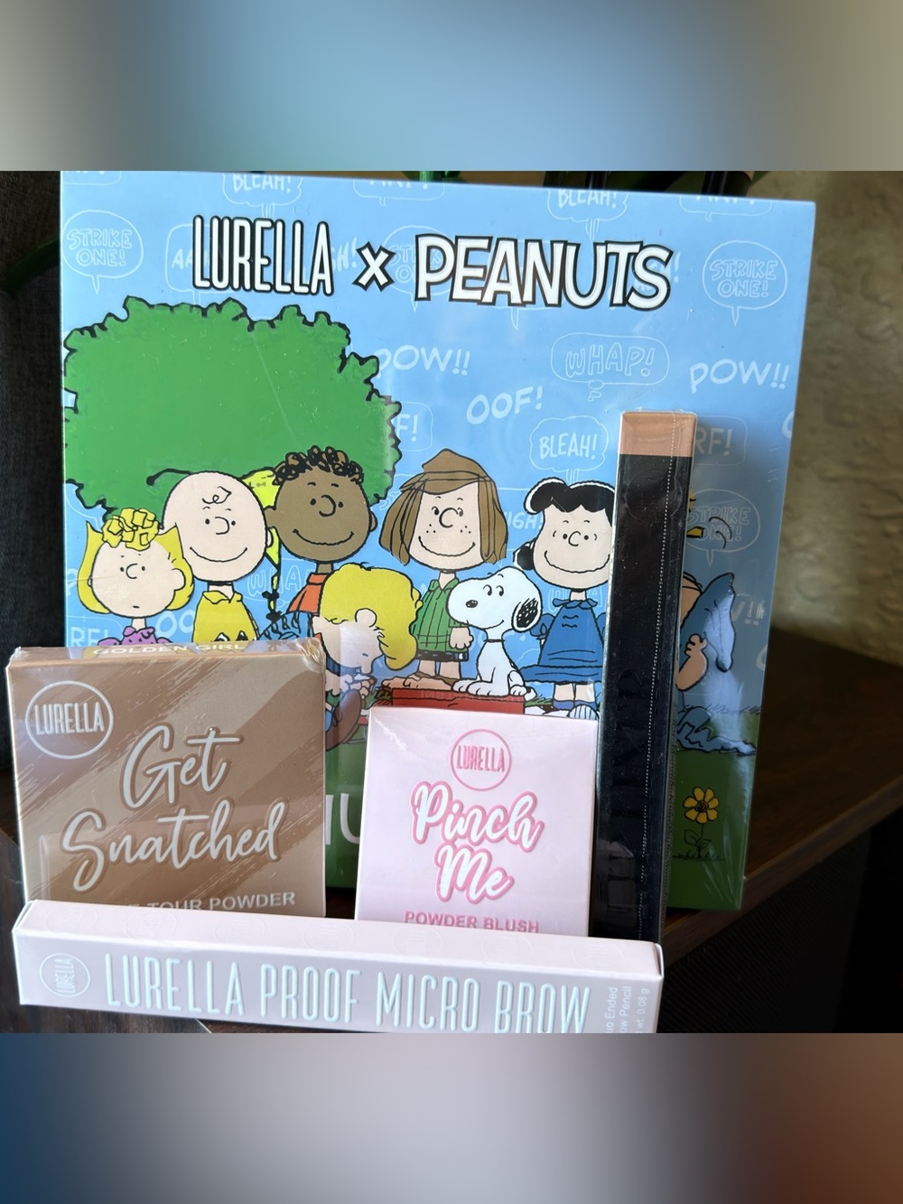 Lurella x Peanuts Makeup Set – Neutral & Pink Shades